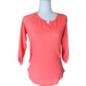 NO BOUNDARIES Tops Women’s Size XL/XG V-Neck Long Sleeve